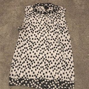 Worthington Petite black and white blouse